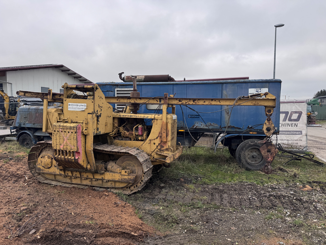 CATERPILLAR D 4 B - Boru döşeme: fotoğraf 1 CATERPILLAR D 4 B - Boru döşeme: fotoğraf 1
