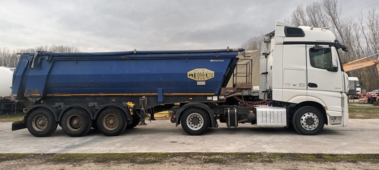 Tractor Head Mercedes-Benz Actros (2013) + Semi-trailer Tipper Meiller – Kipper (2005) - Çekici: fotoğraf 3 Tractor Head Mercedes-Benz Actros (2013) + Semi-trailer Tipper Meiller – Kipper (2005) - Çekici: fotoğraf 3