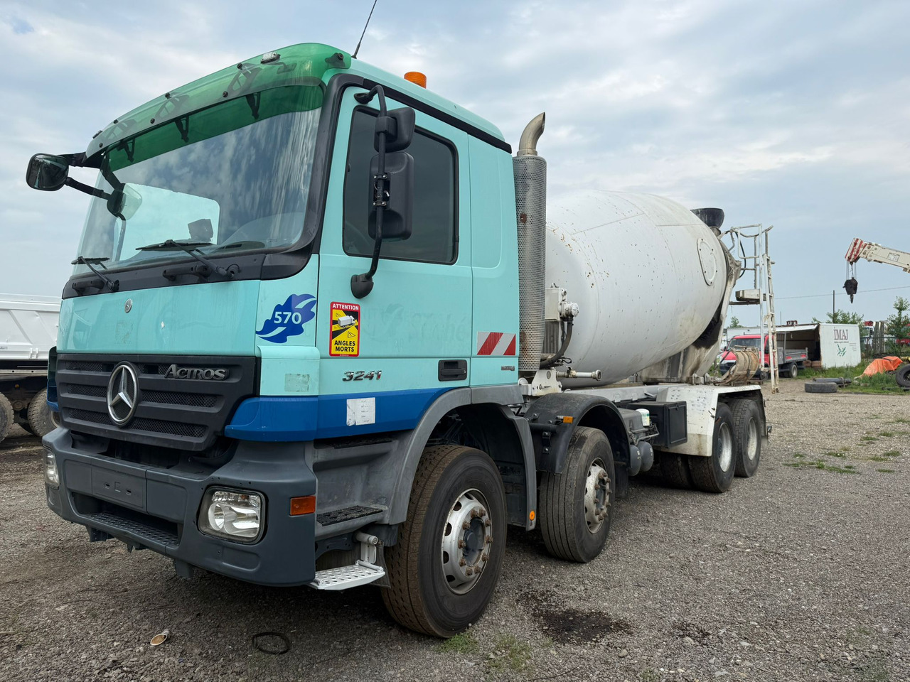 MERCEDES BENZ 3241 CONCRETE MIXER - Transmikser: fotoğraf 2 MERCEDES BENZ 3241 CONCRETE MIXER - Transmikser: fotoğraf 2