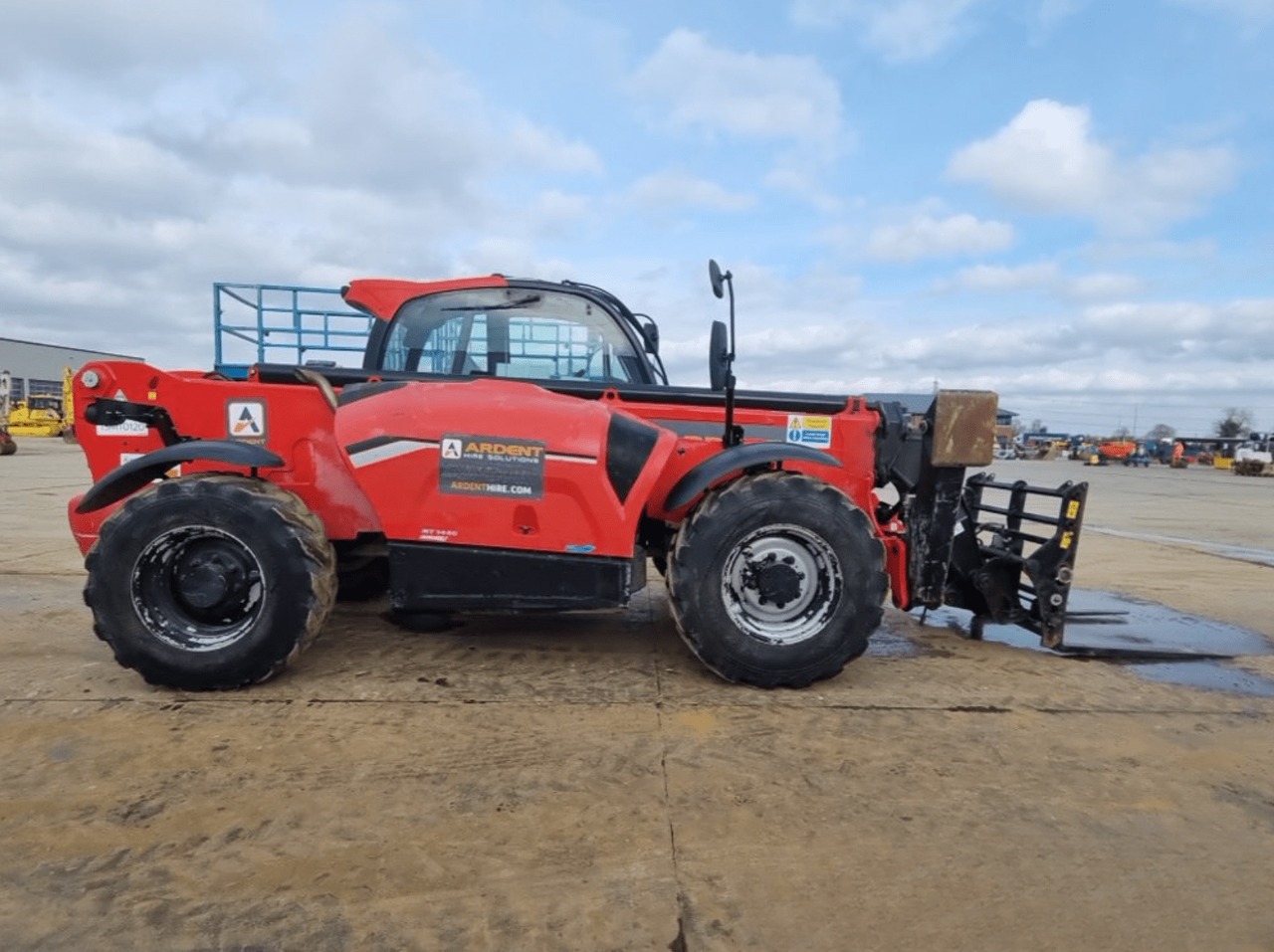 Manitou MT 1440 Telescopic Loader/Teleskoplader, 4x4x4, Top !!! - Teleskopik yükleyici: fotoğraf 4 Manitou MT 1440 Telescopic Loader/Teleskoplader, 4x4x4, Top !!! - Teleskopik yükleyici: fotoğraf 4