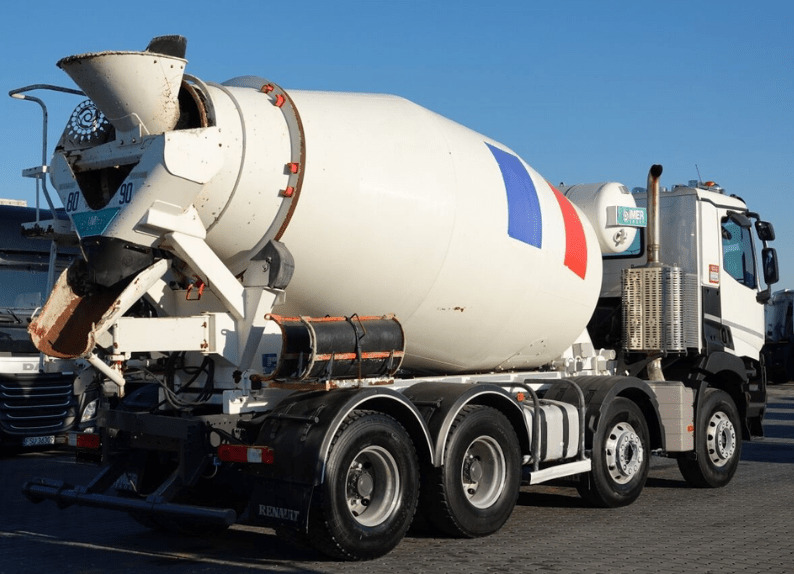 Renault C 430 8×4 Beton Mixer 9m3, TOP !!! - Transmikser: fotoğraf 3 Renault C 430 8×4 Beton Mixer 9m3, TOP !!! - Transmikser: fotoğraf 3