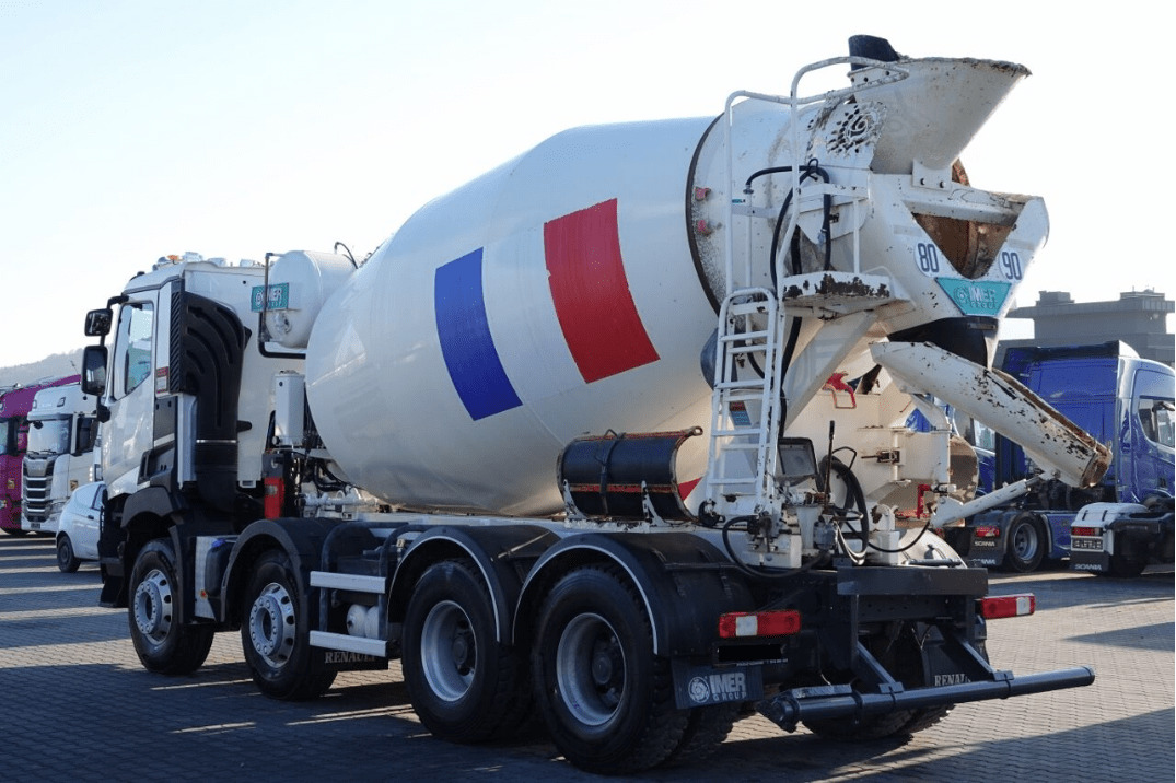 Renault C 430 8×4 Beton Mixer 9m3, TOP !!! - Transmikser: fotoğraf 2 Renault C 430 8×4 Beton Mixer 9m3, TOP !!! - Transmikser: fotoğraf 2