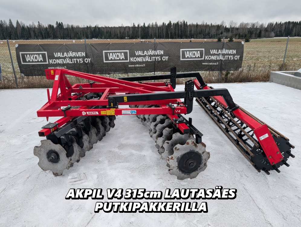 AKPIL V4 315cm lautasäes - Disk tırmığı: fotoğraf 1 AKPIL V4 315cm lautasäes - Disk tırmığı: fotoğraf 1