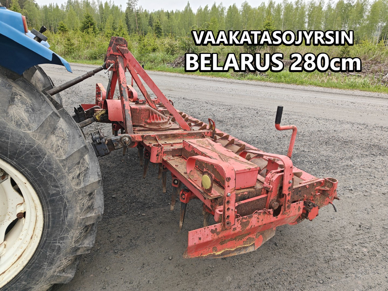 Belarus 280cm vaakatasojyrsin haineväpakkerilla, katso video! - Dik rotovatör: fotoğraf 1 Belarus 280cm vaakatasojyrsin haineväpakkerilla, katso video! - Dik rotovatör: fotoğraf 1