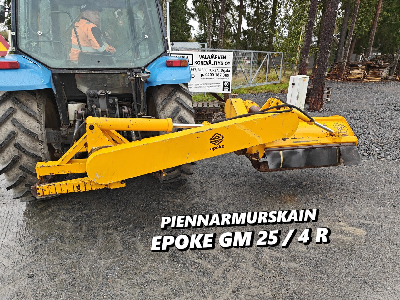 Epoke GM25 piennarmurskain - Çayır biçme makinesi: fotoğraf 1 Epoke GM25 piennarmurskain - Çayır biçme makinesi: fotoğraf 1