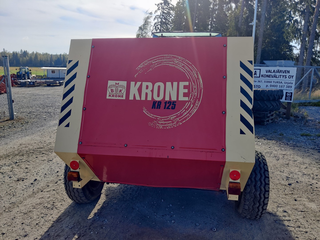 KRONE KR 125 - Silindirik balya makinesi: fotoğraf 4 KRONE KR 125 - Silindirik balya makinesi: fotoğraf 4