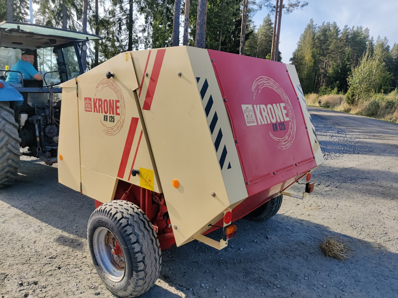 KRONE KR 125 - Silindirik balya makinesi: fotoğraf 5 KRONE KR 125 - Silindirik balya makinesi: fotoğraf 5