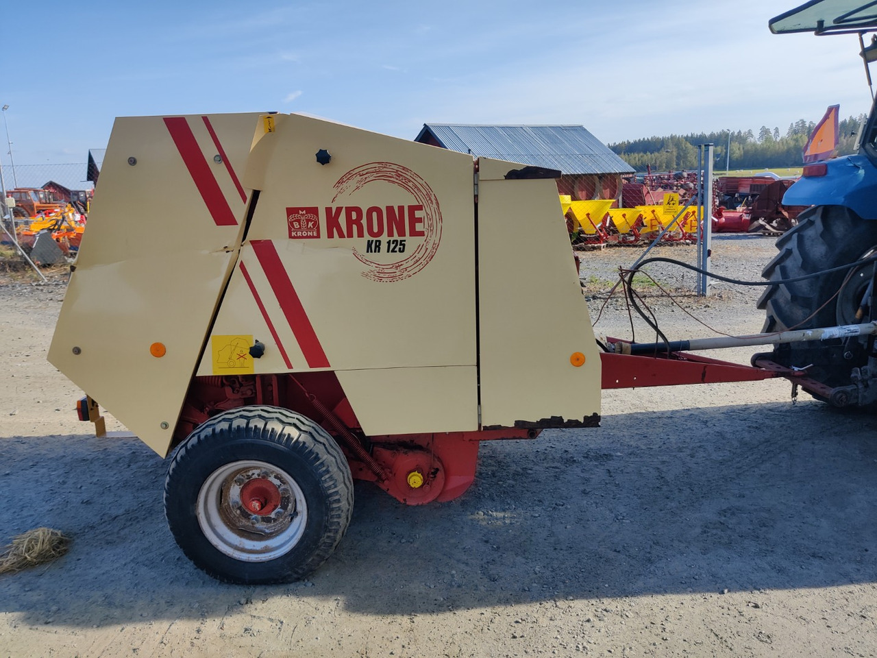KRONE KR 125 - Silindirik balya makinesi: fotoğraf 2 KRONE KR 125 - Silindirik balya makinesi: fotoğraf 2