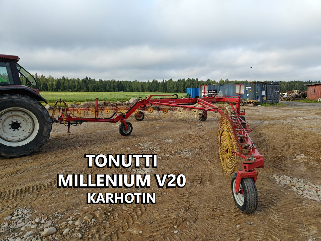 Karhotin Tonutti Millennum V20 Työleveys n. 12 metriä, katso video! - Saman makinesi: fotoğraf 1 Karhotin Tonutti Millennum V20 Työleveys n. 12 metriä, katso video! - Saman makinesi: fotoğraf 1