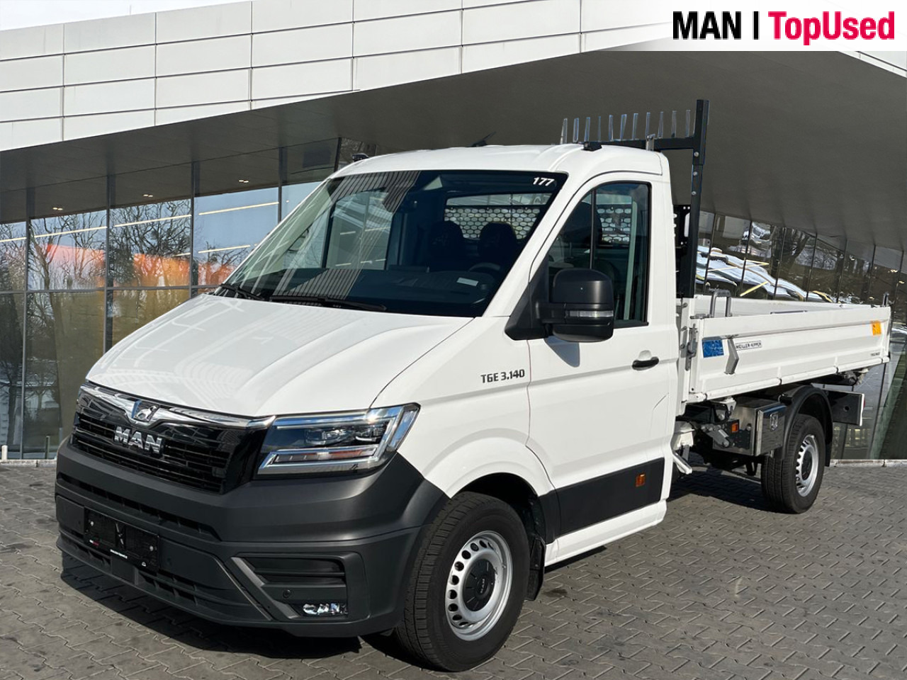 MAN TGE 3.140 4X2F SB kipper 3S Meiller Klima AHK ZV - Panelvan: fotoğraf 1 MAN TGE 3.140 4X2F SB kipper 3S Meiller Klima AHK ZV - Panelvan: fotoğraf 1