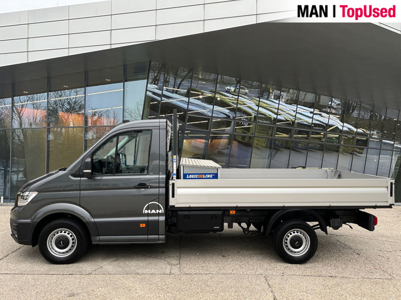 MAN TGE 3.140 4X2F SB, Automatic, Flat bed Klima ZV - Açık kasa kamyonet: fotoğraf 3 MAN TGE 3.140 4X2F SB, Automatic, Flat bed Klima ZV - Açık kasa kamyonet: fotoğraf 3