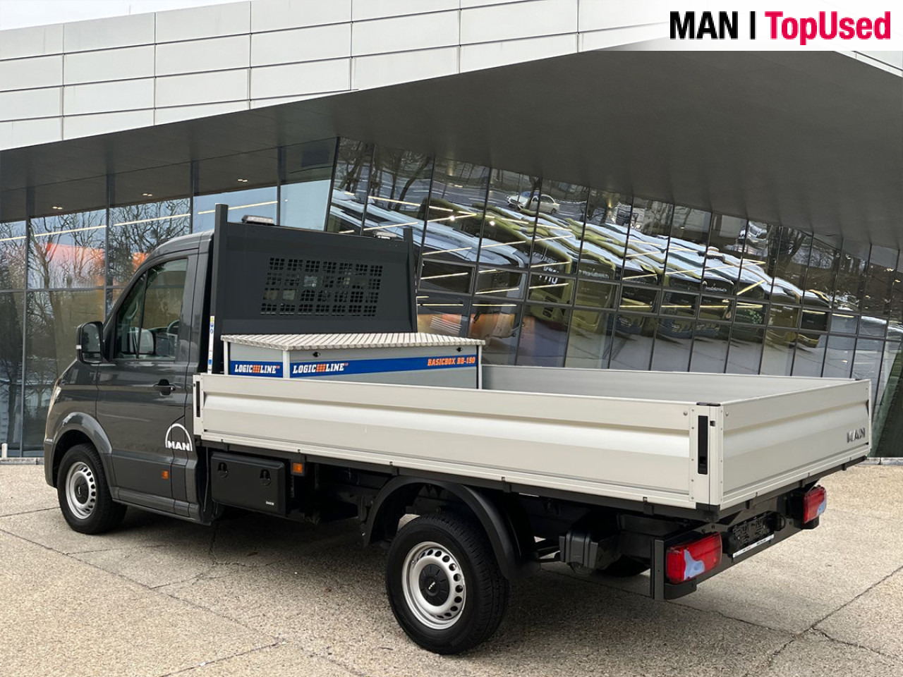 MAN TGE 3.140 4X2F SB, Automatic, Flat bed Klima ZV - Açık kasa kamyonet: fotoğraf 2 MAN TGE 3.140 4X2F SB, Automatic, Flat bed Klima ZV - Açık kasa kamyonet: fotoğraf 2