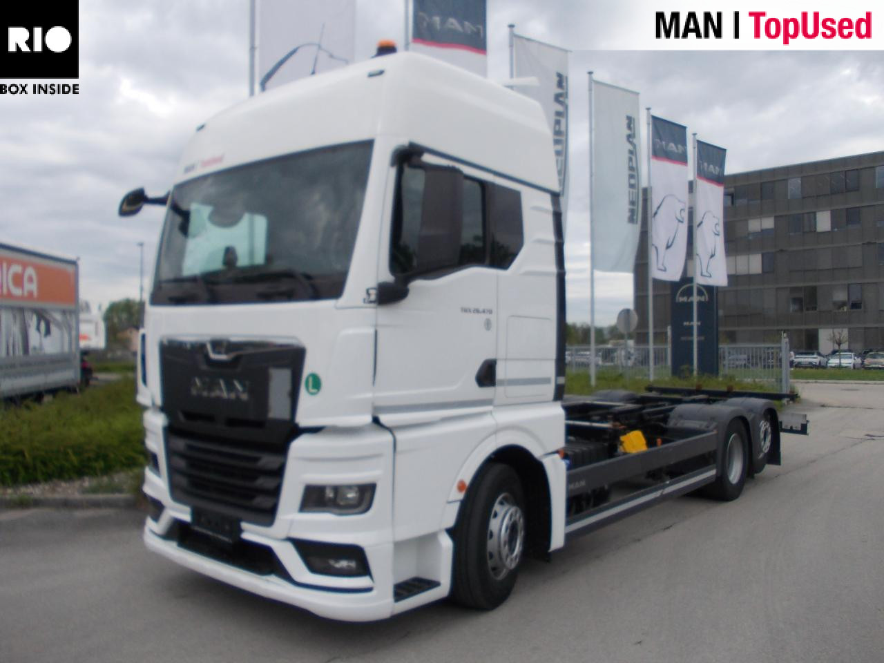 MAN TGX 26.470 6x2-2 LL CH Retarder Klima AHK ZV - Konteynır taşıyıcı/ Yedek karoser kamyon: fotoğraf 1 MAN TGX 26.470 6x2-2 LL CH Retarder Klima AHK ZV - Konteynır taşıyıcı/ Yedek karoser kamyon: fotoğraf 1
