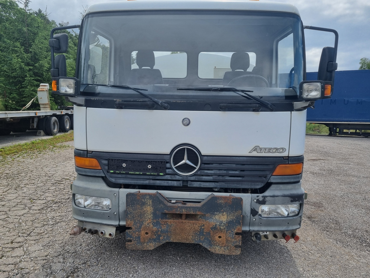 MERCEDES-BENZ ATEGO 1218 water cistern + pressure pump 20 BAR - Tanker kamyon: fotoğraf 2 MERCEDES-BENZ ATEGO 1218 water cistern + pressure pump 20 BAR - Tanker kamyon: fotoğraf 2