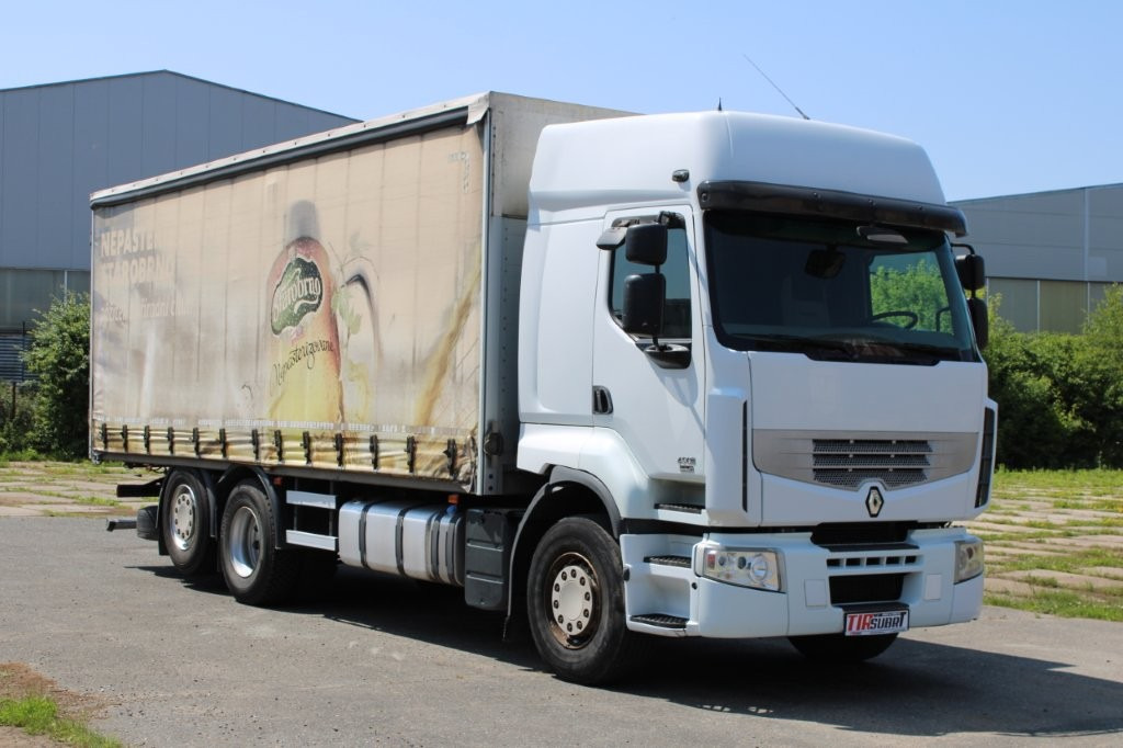 Renault PREMIUM 450DXi EURO 5 - Tenteli kamyon: fotoğraf 1 Renault PREMIUM 450DXi EURO 5 - Tenteli kamyon: fotoğraf 1