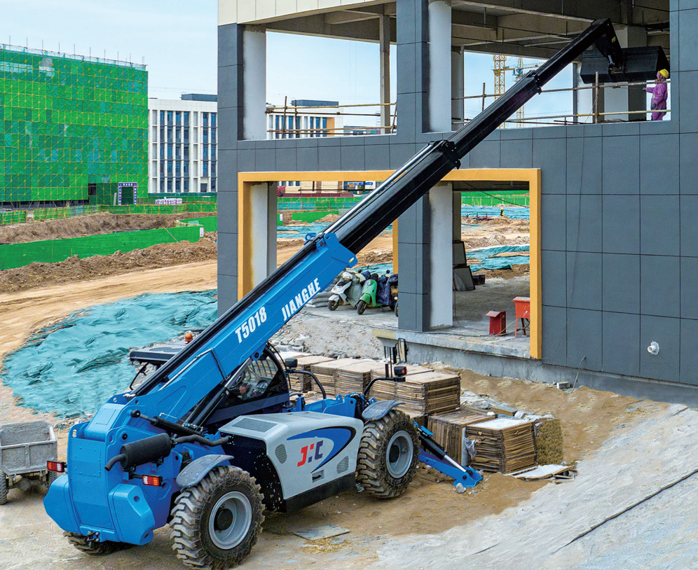 Jianghe T5018 - Teleskopik yükleyici: fotoğraf 1 Jianghe T5018 - Teleskopik yükleyici: fotoğraf 1