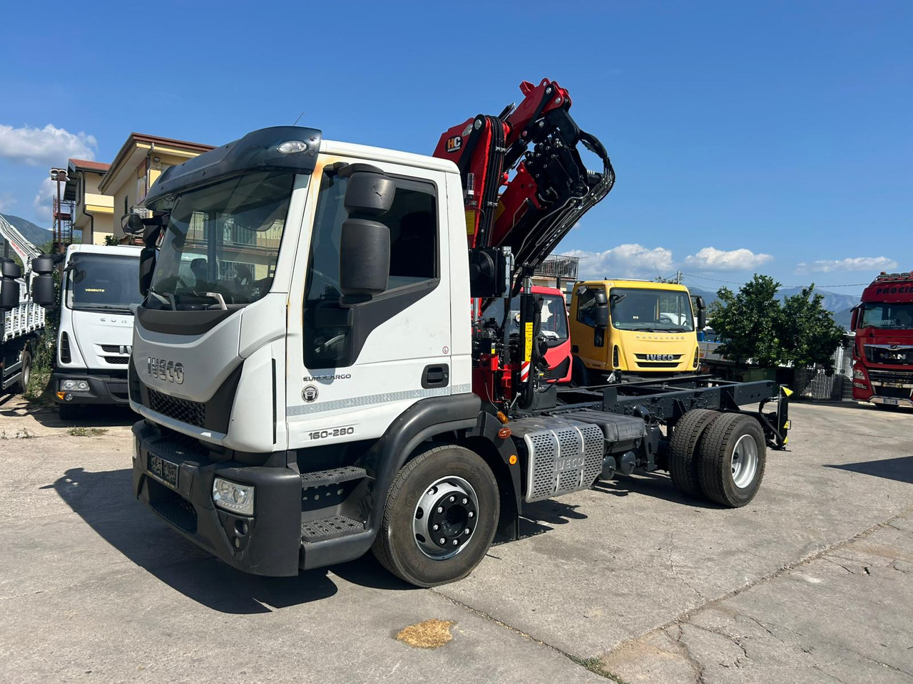 IVECO EUROCARGO 160-280 - Vinçli kamyon: fotoğraf 5 IVECO EUROCARGO 160-280 - Vinçli kamyon: fotoğraf 5