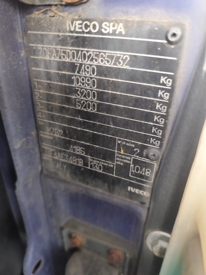 IVECO EUROCARGO 75E18 - Sal/ Açık kasa kamyon: fotoğraf 2 IVECO EUROCARGO 75E18 - Sal/ Açık kasa kamyon: fotoğraf 2