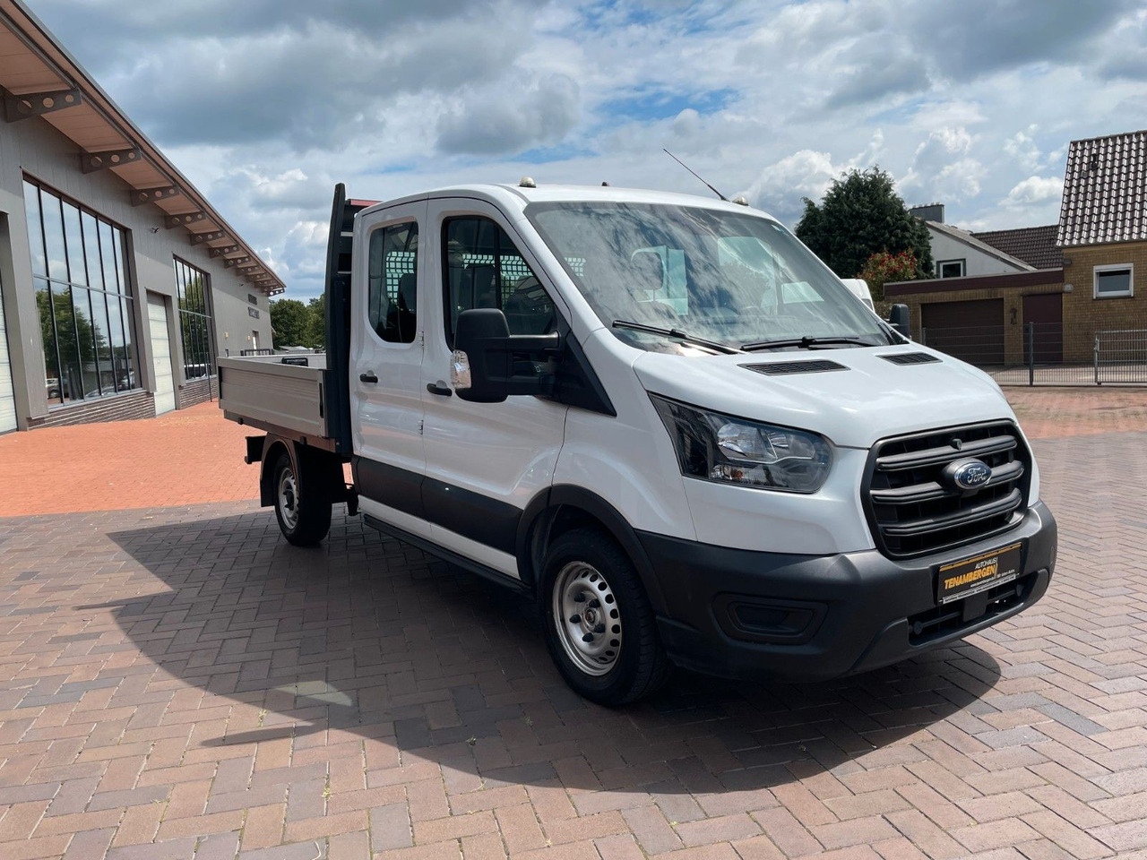Ford Transit Pritsche 2,0 310 L2 DoKa Klima DAB AHK - Açık kasa kamyonet, Çift kabin kamyonet: fotoğraf 1 Ford Transit Pritsche 2,0 310 L2 DoKa Klima DAB AHK - Açık kasa kamyonet, Çift kabin kamyonet: fotoğraf 1