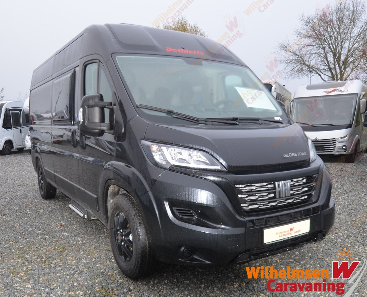 Dethleffs Globetrail Classic 600 DK Fiat Duo CS * Schwarz - Camper van: fotoğraf 1 Dethleffs Globetrail Classic 600 DK Fiat Duo CS * Schwarz - Camper van: fotoğraf 1
