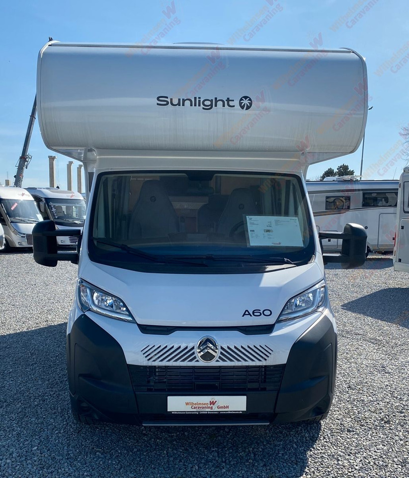 Sunlight A 60 *Markise*Fahrradträger*Modelljahr 2025* - Alkovenli karavan: fotoğraf 2 Sunlight A 60 *Markise*Fahrradträger*Modelljahr 2025* - Alkovenli karavan: fotoğraf 2