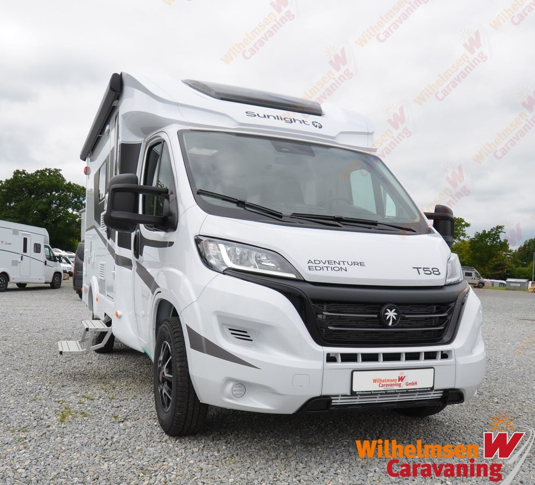 Sunlight Adventure T 58 11.883 Rabatt Safety Pak,*Voll - Semi entegre karavan: fotoğraf 1 Sunlight Adventure T 58 11.883 Rabatt Safety Pak,*Voll - Semi entegre karavan: fotoğraf 1