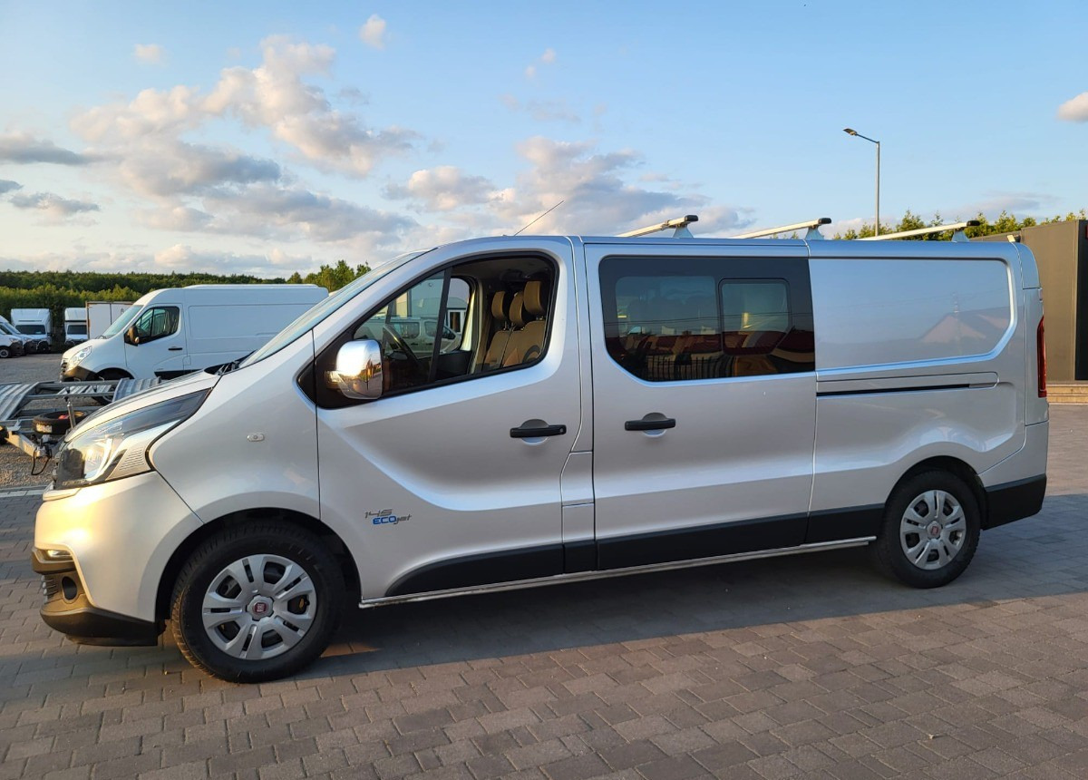 Çift kabin kamyonet Fiat Talento Doka 6-osobowe 6-osobowy Bogato doposażony: fotoğraf 15