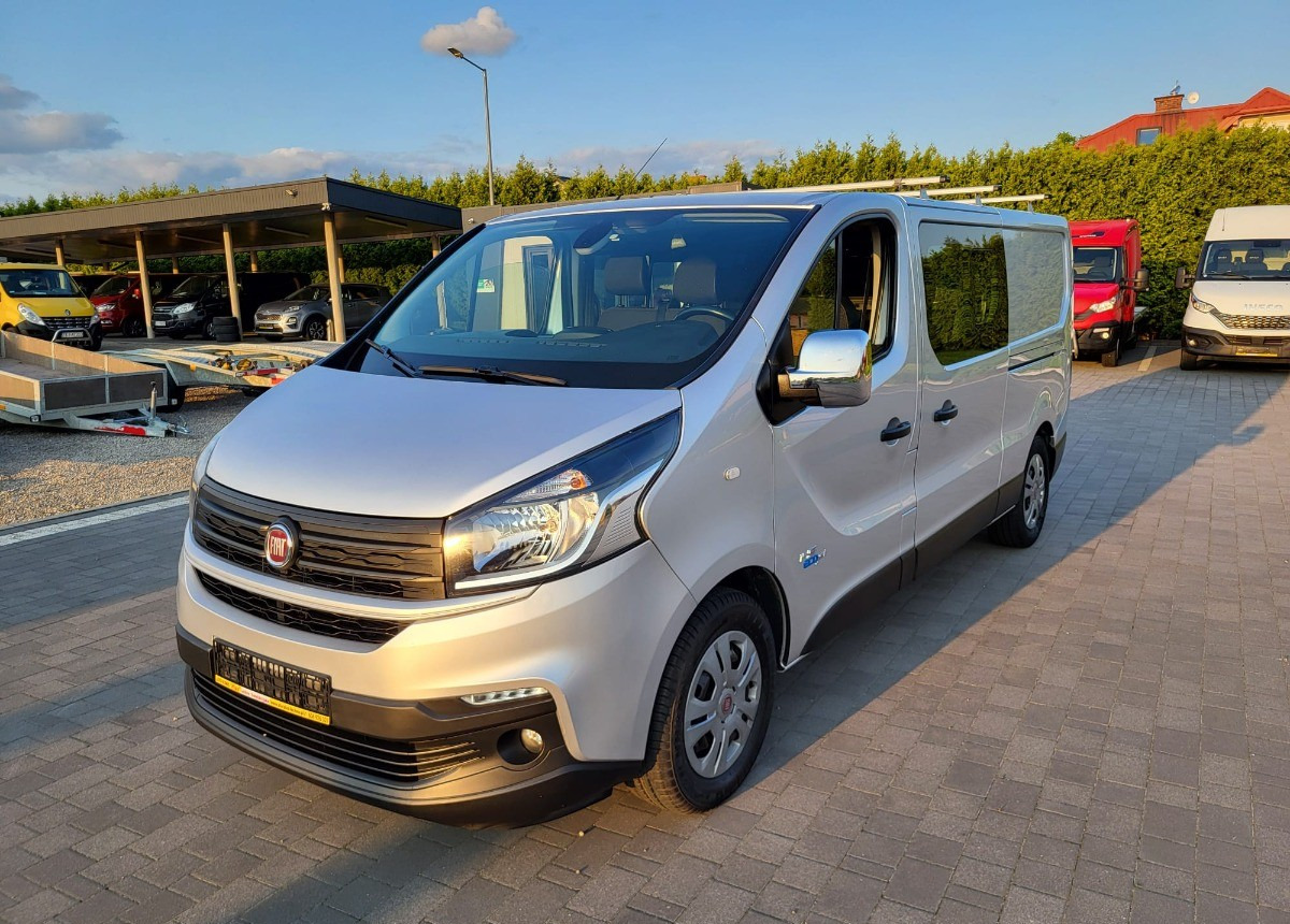Çift kabin kamyonet Fiat Talento Doka 6-osobowe 6-osobowy Bogato doposażony: fotoğraf 12