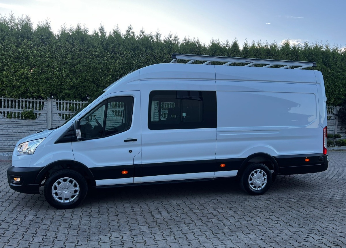 Ford Transit Brygadowy Maxi 6-osobowy 90tys. przebiegu Doka jak nowy - Çift kabin kamyonet: fotoğraf 4 Ford Transit Brygadowy Maxi 6-osobowy 90tys. przebiegu Doka jak nowy - Çift kabin kamyonet: fotoğraf 4