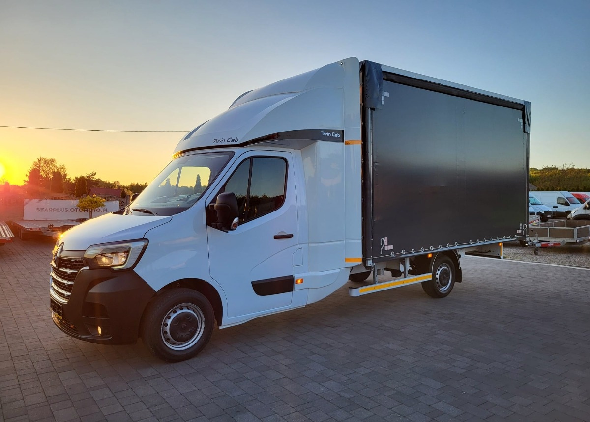 Renault Master 10 europalet Salon Polska Masrer Kabina XXL - Tenteli kamyonet: fotoğraf 3 Renault Master 10 europalet Salon Polska Masrer Kabina XXL - Tenteli kamyonet: fotoğraf 3