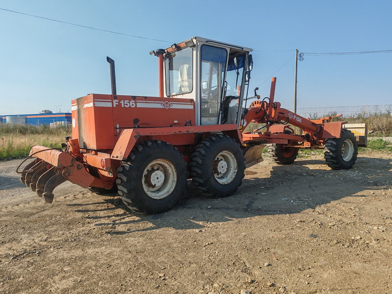 Greder O&K F156 - İş makinaları: fotoğraf 5 Greder O&K F156 - İş makinaları: fotoğraf 5
