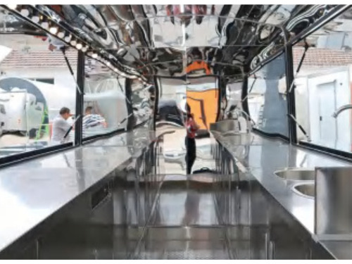 Deli Star Trailer Retro Frenchie FR 4800 Electric - EU standards - Büfe karavan: fotoğraf 2 Deli Star Trailer Retro Frenchie FR 4800 Electric - EU standards - Büfe karavan: fotoğraf 2