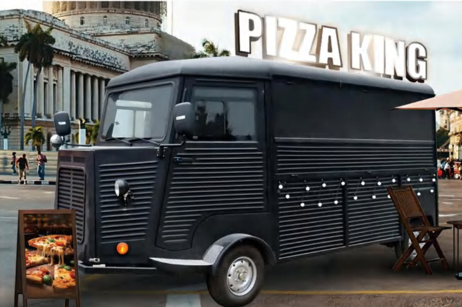 Deli Star Trailer Retro Frenchie FR 4800 Electric - EU standards - Büfe karavan: fotoğraf 1 Deli Star Trailer Retro Frenchie FR 4800 Electric - EU standards - Büfe karavan: fotoğraf 1