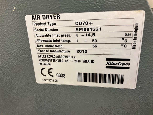 Atlas-Copco CD 70+ - İş makinaları: fotoğraf 5 Atlas-Copco CD 70+ - İş makinaları: fotoğraf 5