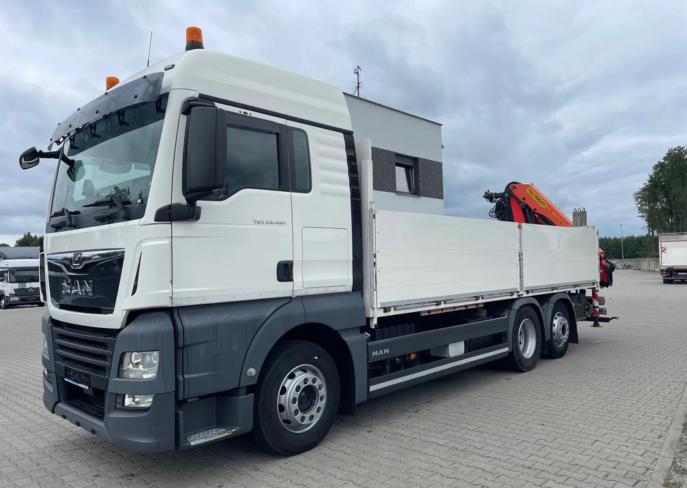 MAN TGX 26.460 HDS, PALFINGER PK 180002-EH, PILOT! - Sal/ Açık kasa kamyon, Vinçli kamyon: fotoğraf 2 MAN TGX 26.460 HDS, PALFINGER PK 180002-EH, PILOT! - Sal/ Açık kasa kamyon, Vinçli kamyon: fotoğraf 2