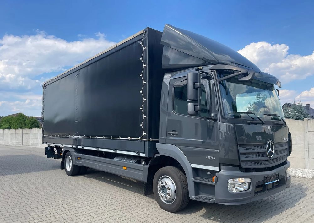 Mercedes-Benz ATEGO 1218 - Tenteli kamyon: fotoğraf 4 Mercedes-Benz ATEGO 1218 - Tenteli kamyon: fotoğraf 4