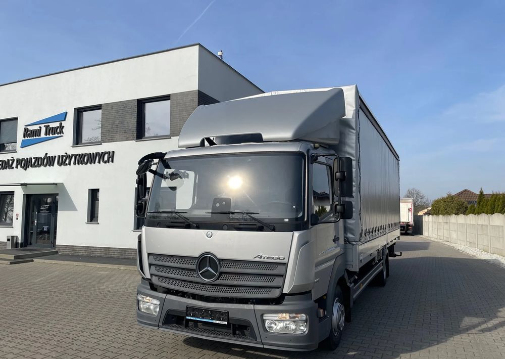 Mercedes-Benz ATEGO 818 Klima, Webasto, Burtofirana! - Tenteli kamyon: fotoğraf 1 Mercedes-Benz ATEGO 818 Klima, Webasto, Burtofirana! - Tenteli kamyon: fotoğraf 1