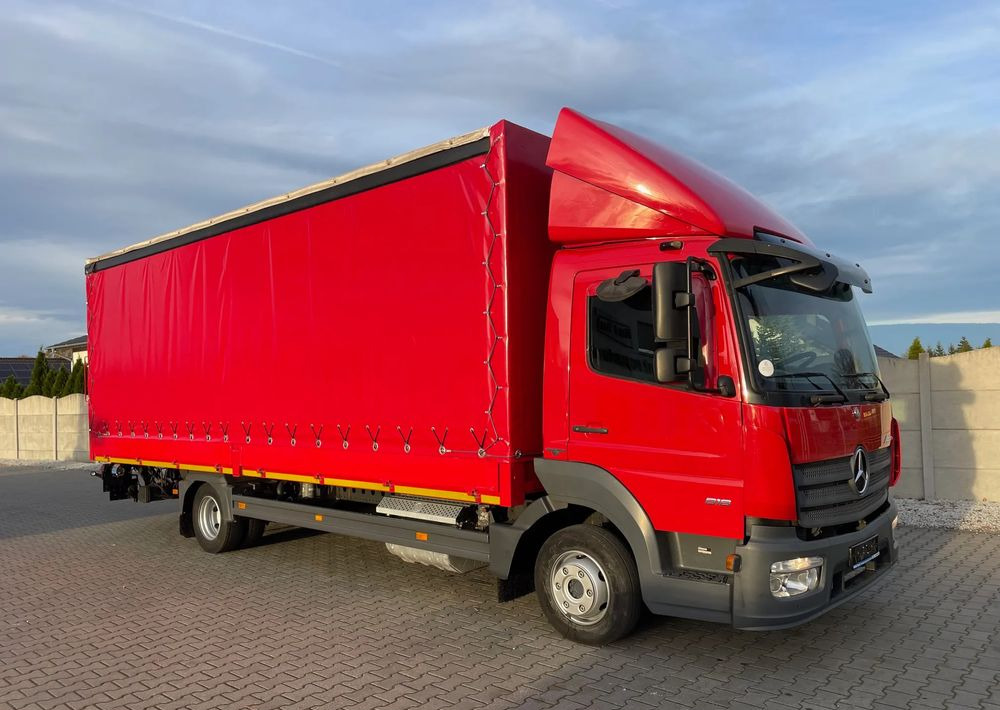 Mercedes-Benz ATEGO 818, Klima, webasto, 17 euro palet! - Tenteli kamyon: fotoğraf 4 Mercedes-Benz ATEGO 818, Klima, webasto, 17 euro palet! - Tenteli kamyon: fotoğraf 4