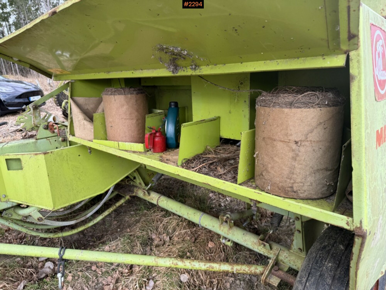 Saman makinesi Claas Markant 60 square baler with thrower: fotoğraf 9
