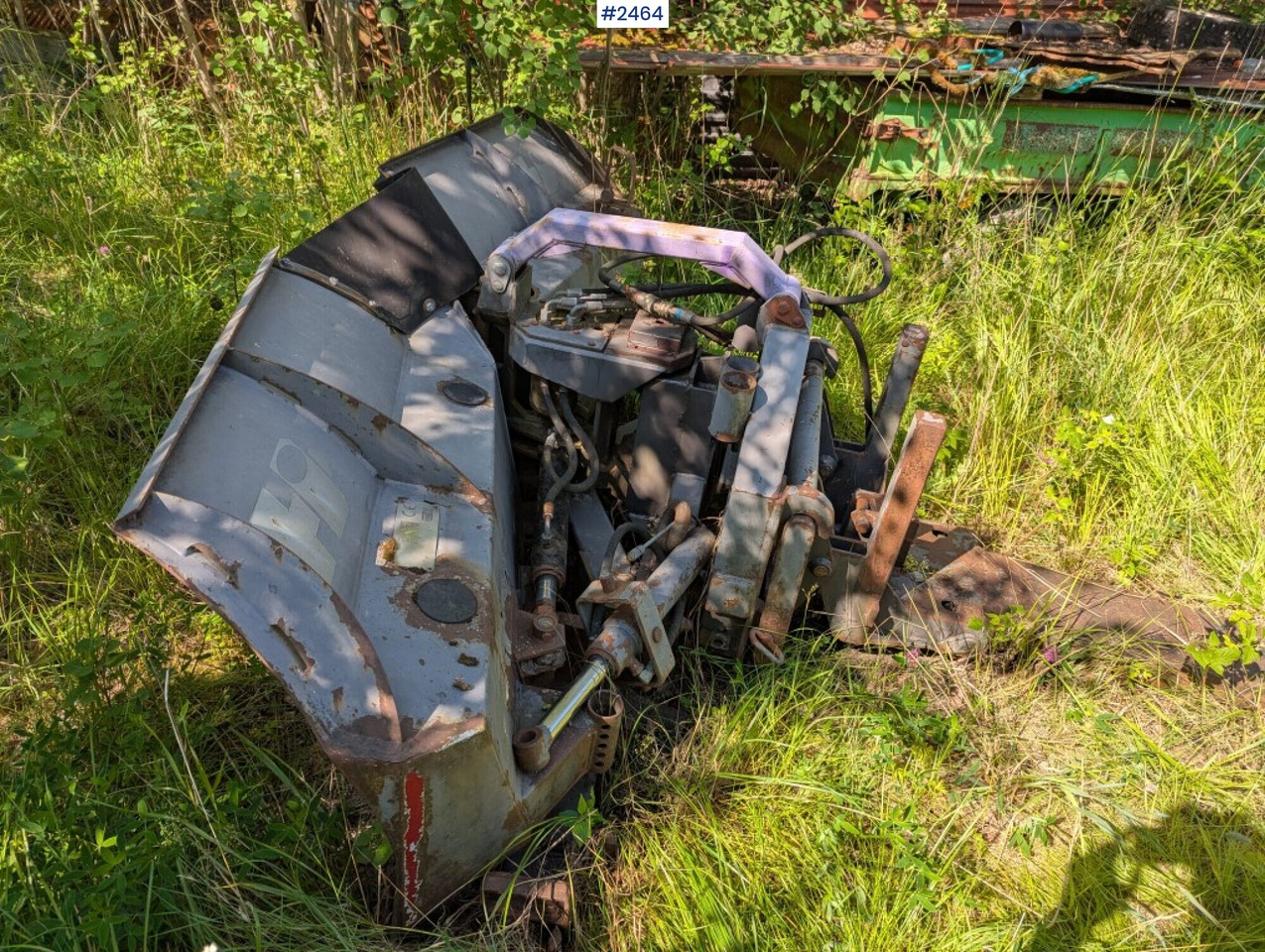 Folding plow-Holms KHV-240 - Dozer bıçağı: fotoğraf 2 Folding plow-Holms KHV-240 - Dozer bıçağı: fotoğraf 2