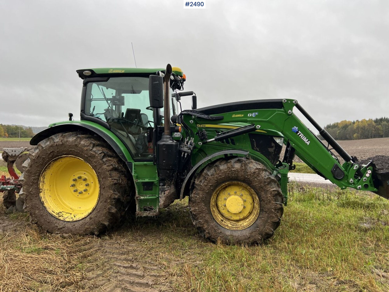 JOHN DEERE 6155R Agricultural tractor - Traktör: fotoğraf 3 JOHN DEERE 6155R Agricultural tractor - Traktör: fotoğraf 3