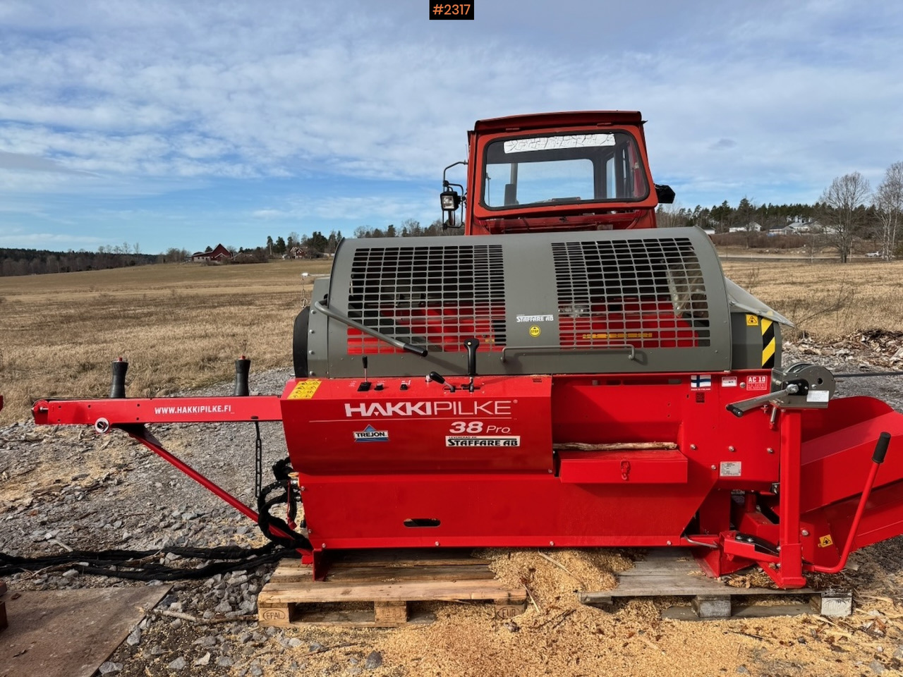 Hakki Pilke 38 Pro PTO firewood processor with table - Orman makinaları: fotoğraf 4 Hakki Pilke 38 Pro PTO firewood processor with table - Orman makinaları: fotoğraf 4