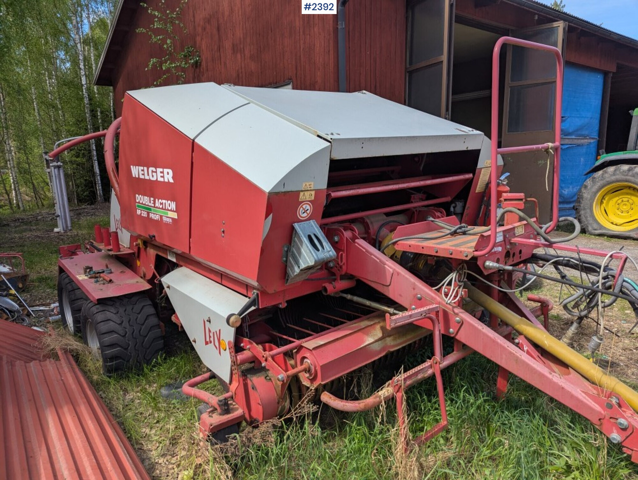 Round baler / Combination baler Welger double action 220 profi - Saman makinesi: fotoğraf 3 Round baler / Combination baler Welger double action 220 profi - Saman makinesi: fotoğraf 3