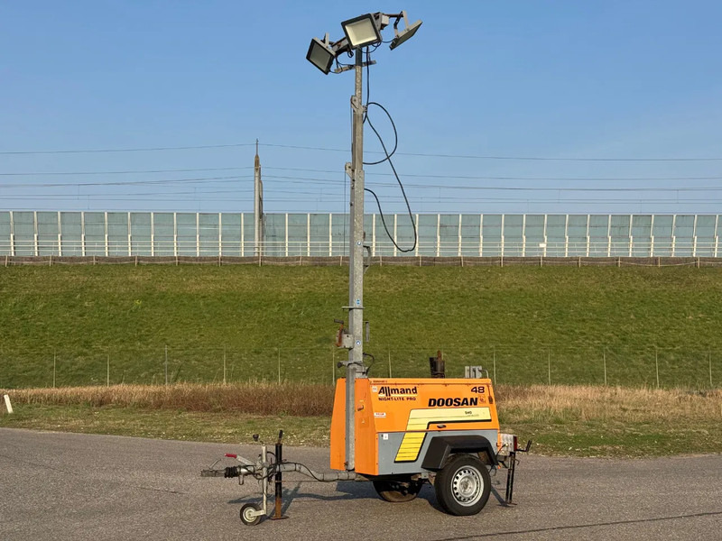 Doosan Allmand Night-Light Pro mobiele lichtmast LED - Aydınlatma kulesi: fotoğraf 1 Doosan Allmand Night-Light Pro mobiele lichtmast LED - Aydınlatma kulesi: fotoğraf 1