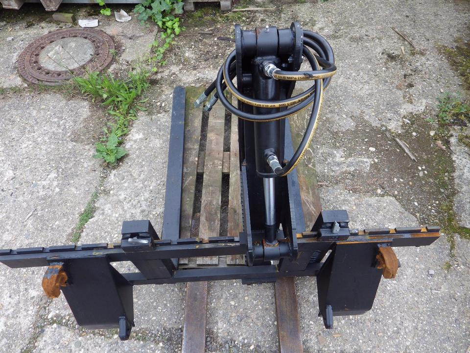 Palettengabel / Poltergabel hydr. Niederhalter (1100,00 netto) - Çatalları: fotoğraf 3 Palettengabel / Poltergabel hydr. Niederhalter (1100,00 netto) - Çatalları: fotoğraf 3