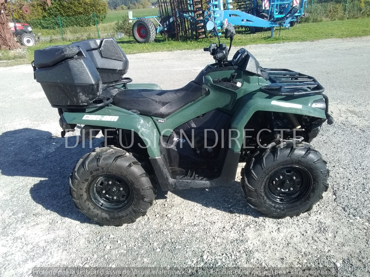 CAN-AM QUAD OUTLANDER - Traktör: fotoğraf 2 CAN-AM QUAD OUTLANDER - Traktör: fotoğraf 2