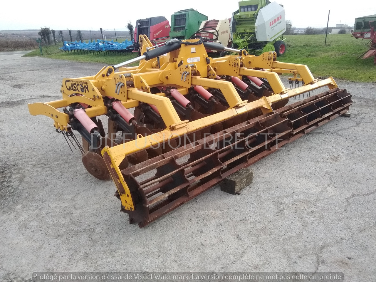 GASCON DECHAUMEUR A DISQUES OTHO - Disk tırmığı: fotoğraf 2 GASCON DECHAUMEUR A DISQUES OTHO - Disk tırmığı: fotoğraf 2
