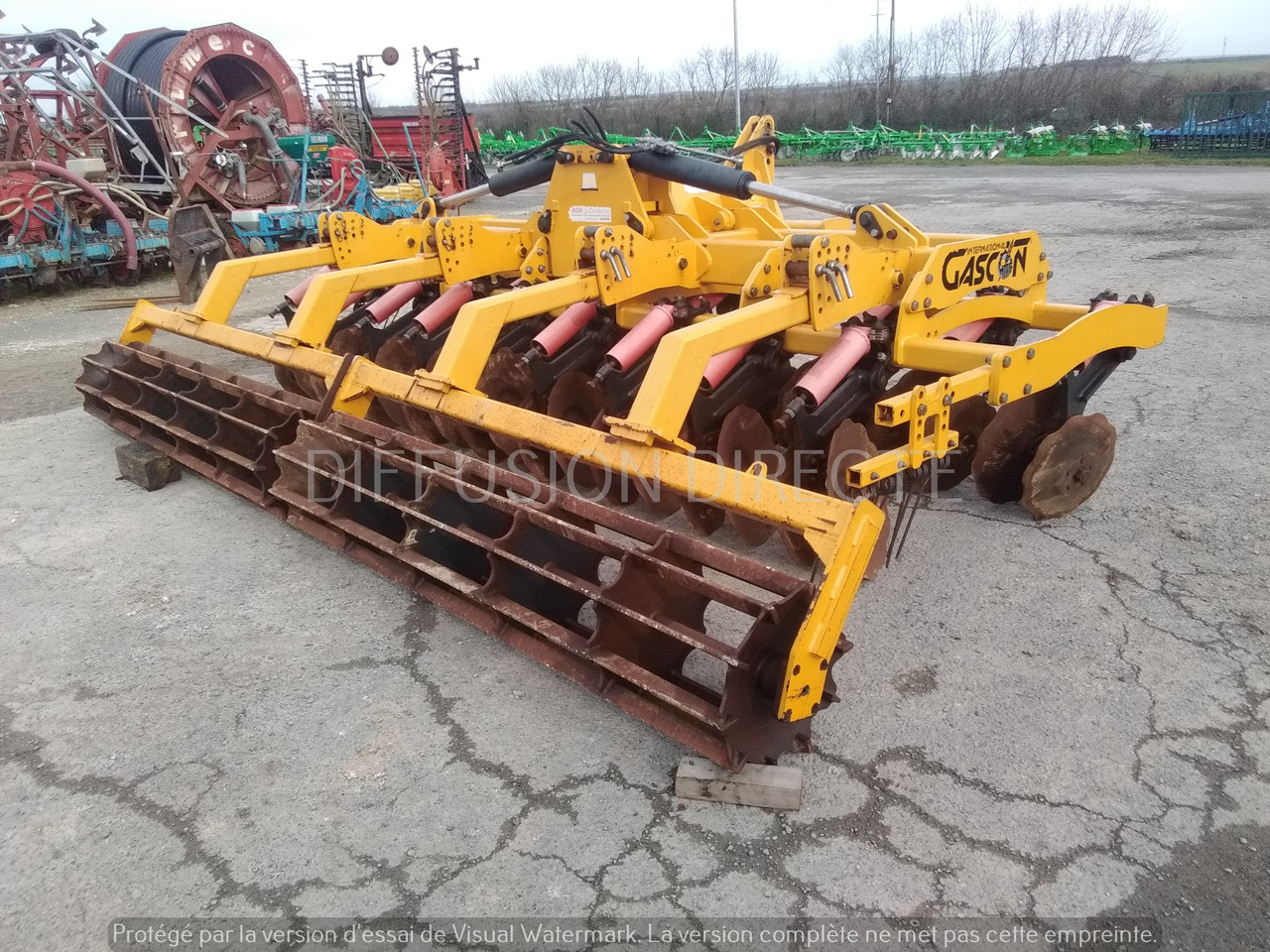 GASCON DECHAUMEUR A DISQUES OTHO - Disk tırmığı: fotoğraf 5 GASCON DECHAUMEUR A DISQUES OTHO - Disk tırmığı: fotoğraf 5