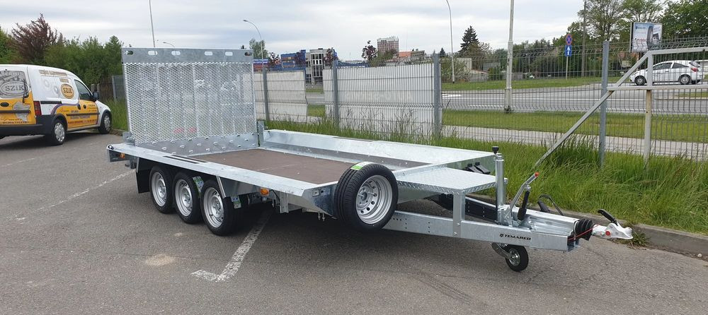 TEMARED BUILDER 3 4018 S 3 oś - İş makinası römorku: fotoğraf 1 TEMARED BUILDER 3 4018 S 3 oś - İş makinası römorku: fotoğraf 1