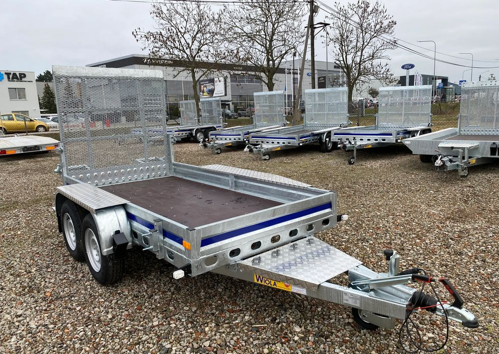 Wiola B2630 pod minikoparkę - İş makinası römorku: fotoğraf 1 Wiola B2630 pod minikoparkę - İş makinası römorku: fotoğraf 1